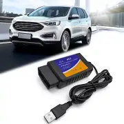 OBDII USB V1.5 Scanner OBD2 Adapter Diagnostic Cable for Multi-Brands CAN-Bus