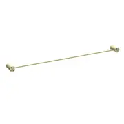 Nero Opal Single Towel Rail 800mm Brushed Gold NR2530BG
