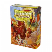 Sleeves - Dragon Shield Japanese - Box 60 - Dual Matte Ember