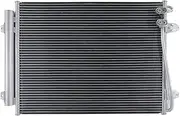 Auto AC Condenser A/C Air Conditioning Compatible For VW CC Passat Aluminum 2005-3C0820411B