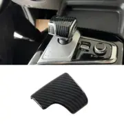 Carbon Fiber Inner Gear Shift Konb Cover Trim For Isuzu D-Max Dmax 2023 2024