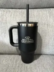Scotty Cameron Hydro Flask SC Stacked 32 oz Travel Tumbler Black Brand New