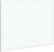 Engineering Graph Paper Pads, 11x17 Quadrille 25 Sheets/50 Pages Grid Paper f...