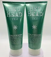 Lot of 2 TIGI Bed Head Totally Beachin Mellow After-Sun Conditioner 6.76oz