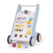 Bigjigs Toys FSC Wooden Activity Walker for Toddlers Earth Friendly Baby Push Walker