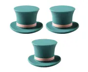 3PCS Wine Bottle Stopper Silicone,Funny RedWine Stopper Novelty Wine Stoppers,Reusable Wine Saver -GREEN
