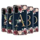OFFICIAL NATURE MAGICK FLORAL MONOGRAM GOLD NAVY BACK CASE FOR SAMSUNG PHONES 1