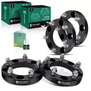 4x 5x5.5 to 5x5.5 Wheel Spacers 1" 9/16" Studs 108mm for Chrysler Mitsubishi Ram (for: Mitsubishi)