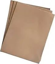 Premium Natural Veg Tan Leather for Crafting & Workshops - Tooling Leather for DIY Projects, Leatherworking, and Sewing: 1 Piece, 8.5'' x 11'', Tan, Solid
