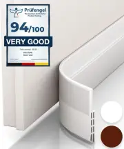 Vellure® Door Draft Stopper for Bottom of Door - Premium Door Sweep for Bottom