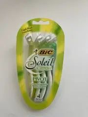 BIC Soleil Cirron Pivot Triple Blade Razor 4 Pack - New sb4