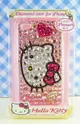 【震撼精品百貨】Hello Kitty 凱蒂貓 HELLO KITTY iPhone4貼鑽手機殼-粉大頭 震撼日式精品百貨