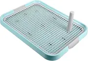PENIKOKO Mesh Dog Toilet Training Pee Pad Reusable Pet Loo for Puppies Lightweight Dog Potty Tray with Non Slip Design for Indoor Use Easy to and Portable