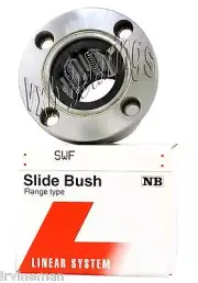 NB SMF12WUU 12mm Slide Bush Miniature Linear Motion Bushings Bearings 20198