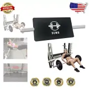 Lightweight Hip Thrust Bench Back Pad for Olympic Barbells - Portable Workout