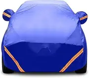 Car Cover for Citroen C5 Sedan 2008-2017 | Waterproof, Breathable, Sun-Proof, UV-Proof and Rain-Proof Car Tarpaulin Oxford Cloth(Blue,Single Layer)