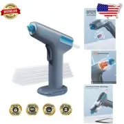 Cordless Motor-Driven Hot Glue Gun with Automatic Dispensing and 20 Glue Sticks