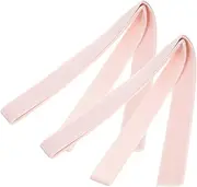 [CORHAD] 2 Rolls Pointe Shoes Dance Ribbon for Dance Shoes Ballet Shoe Parts Soft Ribbon Pointe Shoe Ribbon Pointe Show Ribbon Shoe Ribbon Women Dancing Shoe Ribbon Women Shoe Ribbon Pink