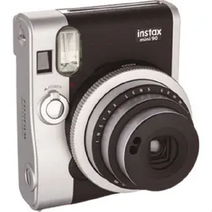 【FUJIFILM 富士】instax mini 90 mini90 經典復古拍立得 (恆昶公司貨)/ 棕色