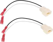 SOLUSTRE 1pair Speaker Wiring Adapter for Speaker Connector for Installation Easy Replacement Wire for