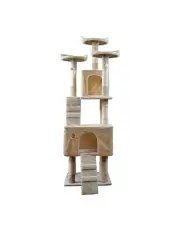 [Furtastic] Cat Tree Scratching Post 170cm Beige