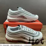 【HOT】 NIKE AIR MAX 97 白灰 全掌氣墊 休閒 運動 男女款 DM0027-100