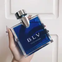 在飛比找Yahoo!奇摩拍賣優惠-台灣現貨正品專櫃BVLGARI BLV 寶格麗 藍茶 男性 