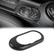 Real Carbon fiber Central control button frame For Mini Cooper F55 F56 F57 14-20 (for: Mini)