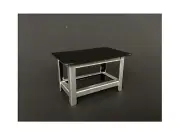 Metal Work Bench For 1:24 Scale Models by American Diorama