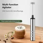 Household Milk Frother Egg Beater 3 Speeds with 3 Mixing Heads Whisk Drink Mixer
