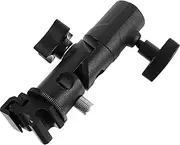 ELAYARD Flash Holder Stand Bracket for Umbrella DSLR Camera Flash Mount for Softbox Compatible with Flash Lights and Tripod Stands