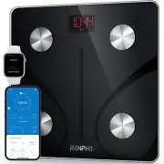 RENPHO Bluetooth Body Fat Scale,Smart BMI Scale Digital Bathroom Weight Scale-AU