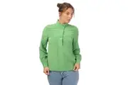 Ted Baker Womens/Ladies Marylou Silk Standing Collar Shirt (Green) - UTGT1219