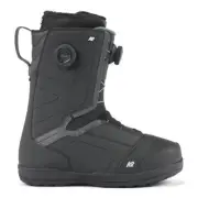 Hanford Mens Snowboard Boots, 8, Black