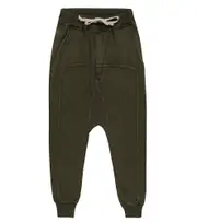 [Rick Owens Kids] Rick Owens Kids Cotton jersey sweatpants Y 6 green