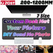 Custom Mouse Pad Personalized Desk Mat Gaming Keyboard Rubber Anti Slip Mousepad