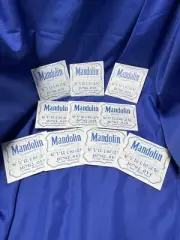 10 D'Addario Mandolin Nickel Plated Wound and Plain Steel Individual Strings