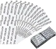uxcell 1000Pcs Shrink Bands, 73x30mm PVC Clear Perforated Shrink Bands, Heat Shrink Wrap Bands for Bottles, Jars Seal for Dropper Bottle, Test Tube Bottles