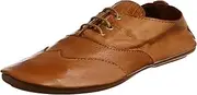 INUOVO(イヌーヴォ) SP1801 Color Lace-up Shoes, Camel, 38(24cm)