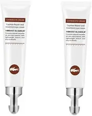 NOLITOY 2pcs Alligator Essence Eye Cream Wrinkle Dark Circle Puffiness Relief Moisture-rich for Eyes
