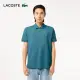 【LACOSTE】男裝-經典L1212短袖Polo衫(藍綠色)