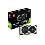 MSI nVidia Geforce RTX 2060 VENTUS GP OC 6GB Video Card, PCI-E 3.0, 1710 MHz Boost Clock, 3x DisplayPort 1.4a, 1x HDMI 2.0