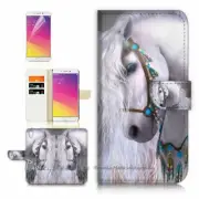 Horse TPU Phone Wallet Case Cover For Samsung Galaxy A53 5G - 21142