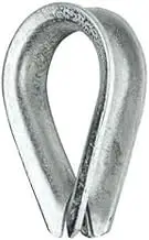 Romak 867550 Galvanised Wire Rope Thimble, 16 mm Size