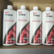 Lot 4x Seachem Reef Trace Elements 500ml