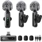 Sleek USB C Wireless Lav Mic Designed for Seamless Smartphone Compatibility
