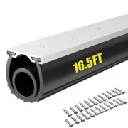 Garage Door Seals Bottom Rubber - 16.5Ft Garage Door Bottom Seal with Aluminu...
