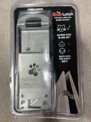 TheDoorLatch Childproof Cat Door Stopper – Stainless Steel Adjustable 3.5"-4.5"