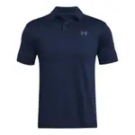 UA T2G短POLO 男生款 短袖 1368122-408 上衣 安德瑪 休閒 運動 高爾夫 POLO衫 深藍