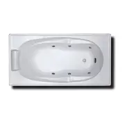 1360*700*470mm Alita Spa Bath Tub 6/10/12 Jets White Acrylic Drop in Rectangle
